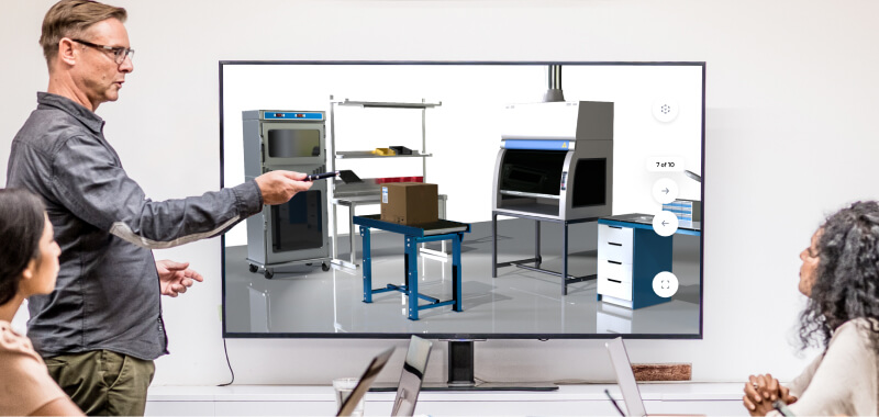 Image shows how Jig can be useful for training and support.