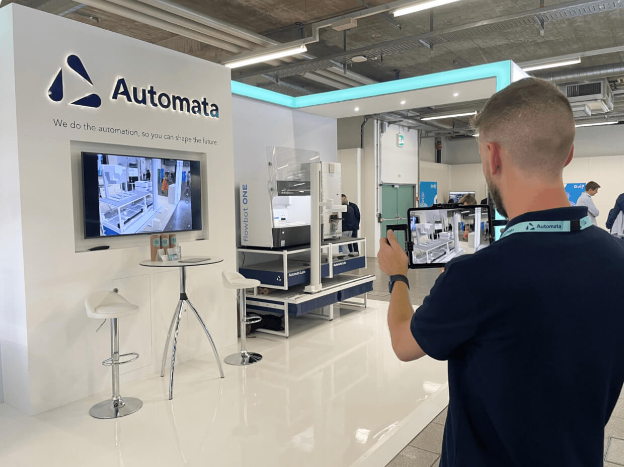 How Automata uses Jig in the trade show.