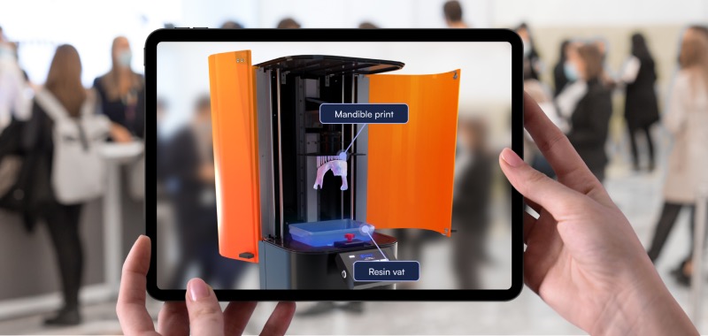 Image shows how Jig can be useful in trade shows.