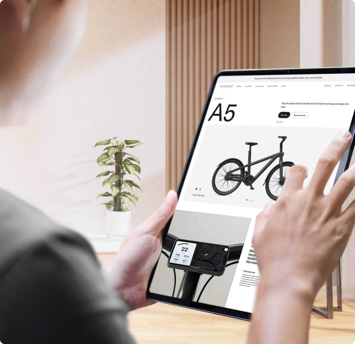 Fast performance on tablet device.