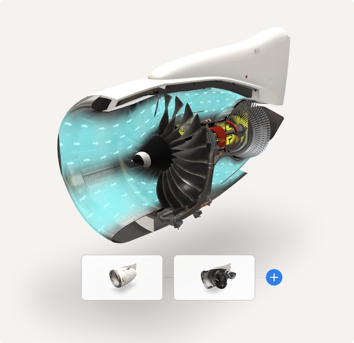 Jet engine Jig with step-by-step instruction.