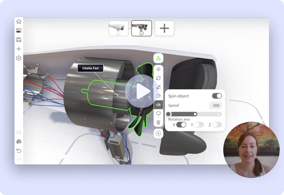A screenshot from our masterclass tutorials. These are narrated by our Jig expert, Laura.
