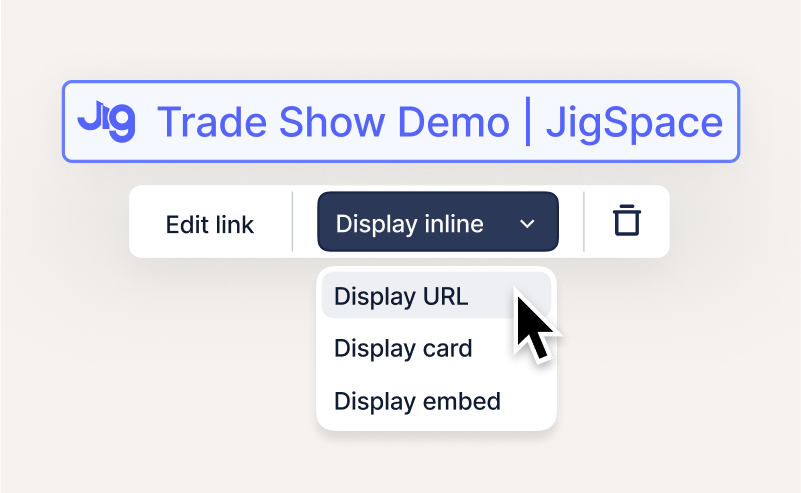Embedding Jigs in websites