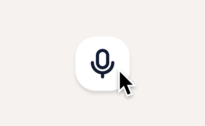 Record audio